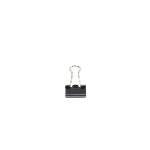 Prendedor Metal Binder Preto 15Mm Pote/60 Um Jocar Office