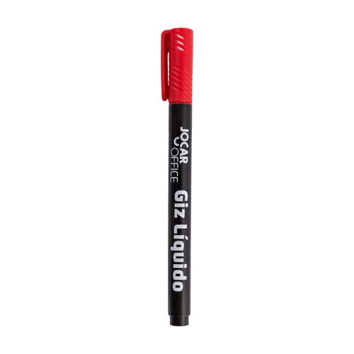 Giz Liquido Vermelho Blister Cx/12 Blister Jocar Office