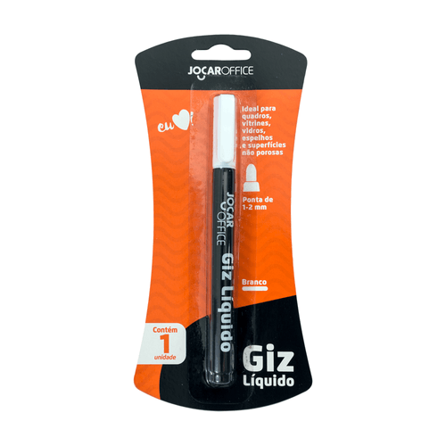 Giz Liquido Branco Blister Cx/12 Blister Jocar Office
