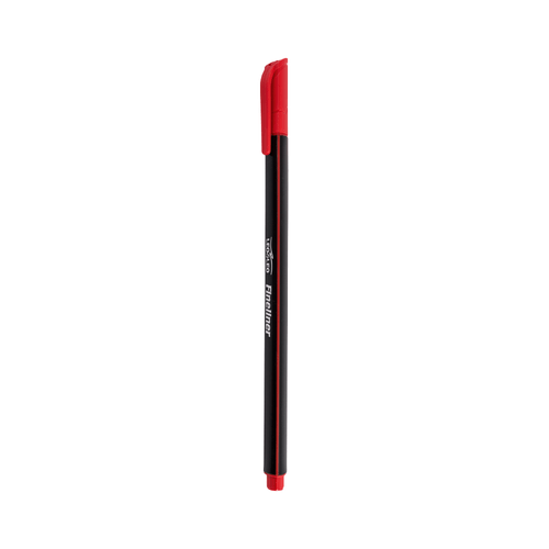 Marcador Fine Vermelho Tubo/12 Und Leoeleo