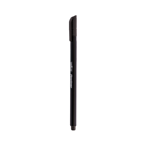 Marcador Fine Preto Tubo/12 Und Leoeleo