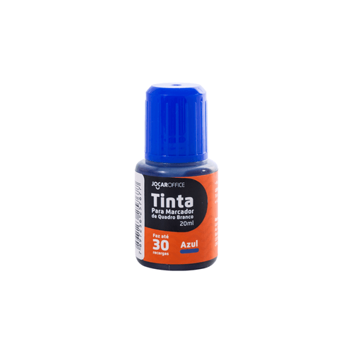 Tinta Marcador Quadro Branco 20Ml Azul Cx/12 Und Jocar Office
