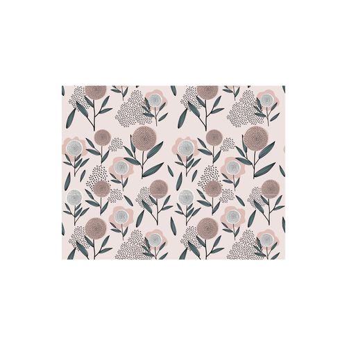Plástico Adesivo Para Decoração Leotack Romantic Flower 45Cmx10M 80Mic Rolo Leoarte