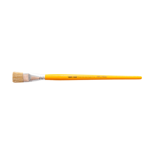 Pincel Escolar Chato Cabo Longo Ref.815-20 Blister/06  Und Leoeleo