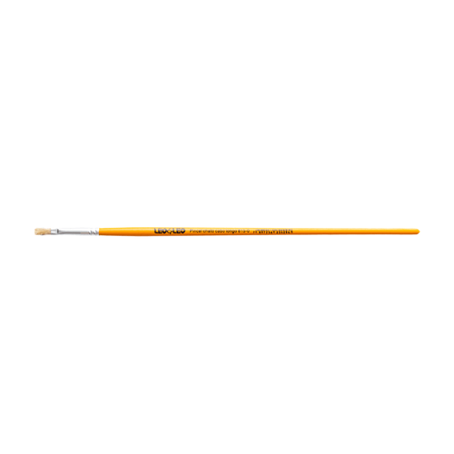 Pincel Escolar Chato Cabo Longo Ref.815-0 Pct/12 Leoeleo