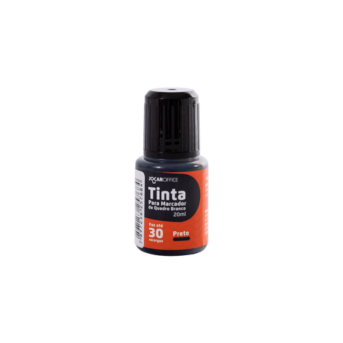 Tinta Marcador Quadro Branco 20Ml Preto Cx/12 Und Jocar Office