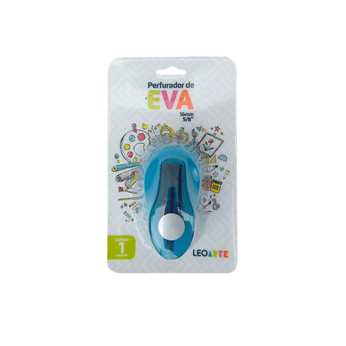 Perfurador De Eva 16Mm Circulo Cx/12 Blister Leoarte