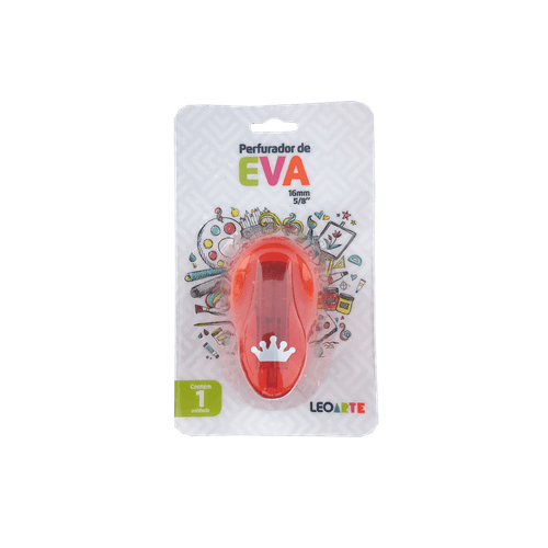 Perfurador De Eva 16Mm Coroa Cx/12 Blister Leoarte