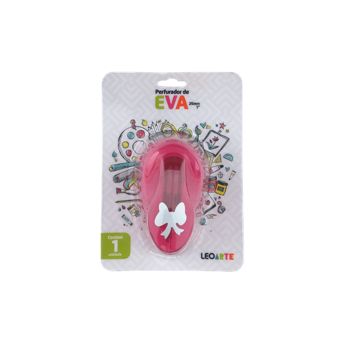 Perfurador De Eva 25Mm Laco Cx/8 Blister Leoarte
