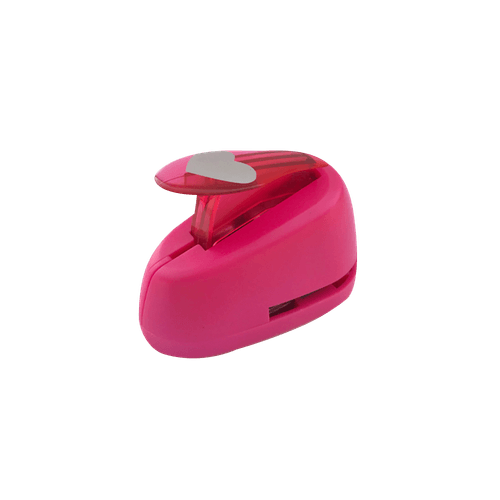 Perfurador De Eva 25Mm Coracao Cx/8 Blister Leoarte