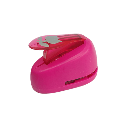 Perfurador De Eva 25Mm Rosa Cx/8 Blister Leoarte