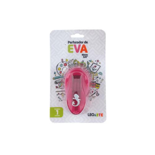 Perfurador De Eva 16Mm Sereia Cx/12 Blister Leoarte