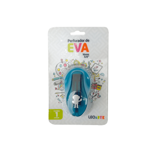 Perfurador De Eva 16Mm Astronauta Cx/12 Blister Leoarte