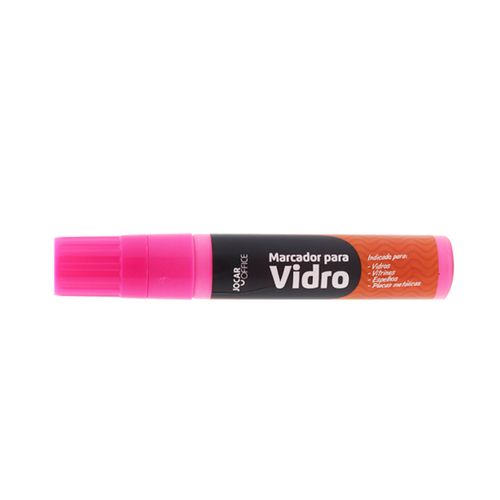 Marcador Para Vidro 20G Rosa Cx/6 Blister Jocar Office