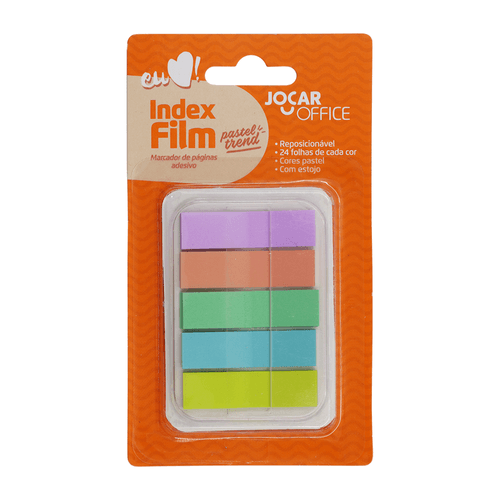 Index Film Pastel Trend Cx/C 24 Cartelas Jocar Office
