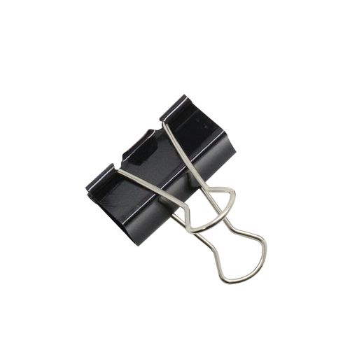 Prendedor Metal Binder Preto 41Mm Pote/24 Un Jocar Office