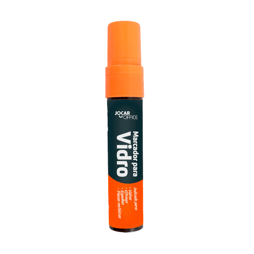 Marcador Para Vidro 20G Laranja Cx/6 Blister Jocar Office