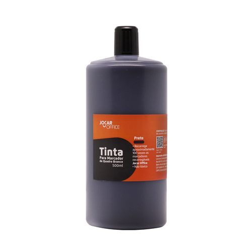 Tinta Marcador Quadro Branco 500Ml Preto Und Jocar Office