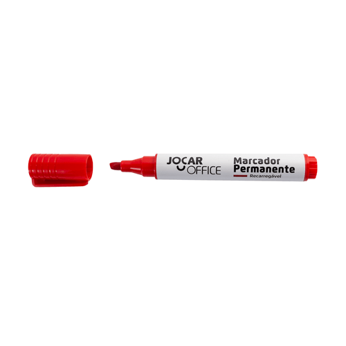 Marcador Perman.Verm Blister/2 Unid E Tinta Cx/12 Blister Jocar Office