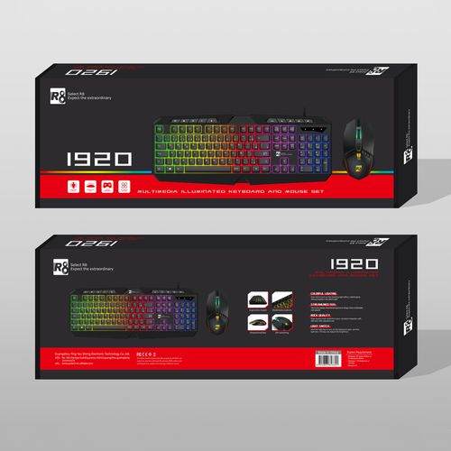 Kit Gamer Letron Teclado 114 Teclas, Rgb, Mouse 6 Botões 2.400 Dpi Multi L-Pro