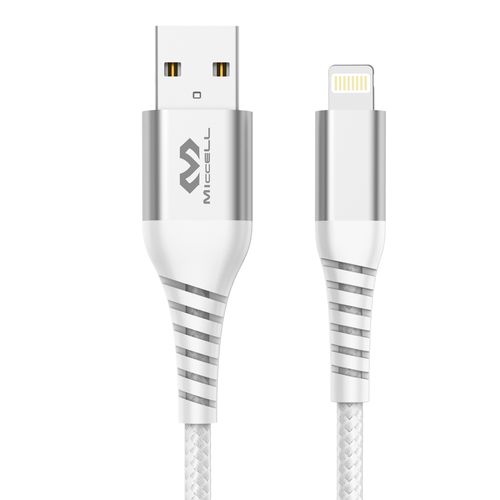 Cabo Mfi Lightning Compatível com IOS,Letron Pvc 1M Trançado