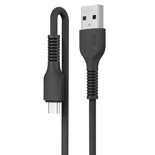 CABO MICRO USB LETRON ALTA RESISTÊNCIA, PVC, 1M - PRETO VQ-D88