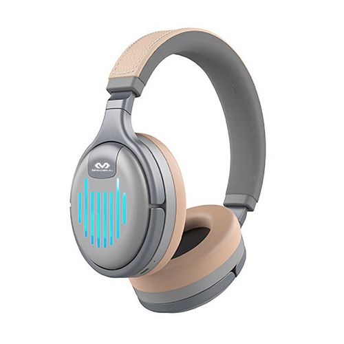 Headset Letron Bluetooth Dobrável, 4H De Bateria, Entrada Micro Sd Prata