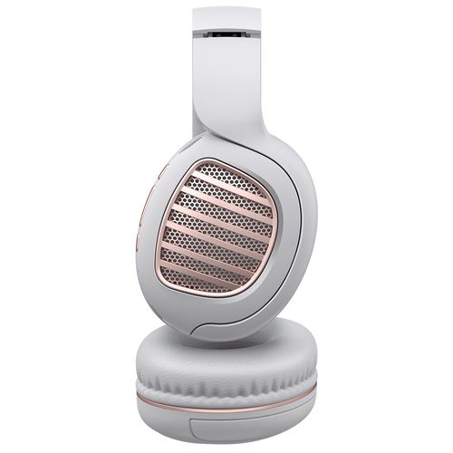 Headset Letron Bluetooth Dobrável, Redução De Ruído, 10H De Bateria Branco Vq-B09