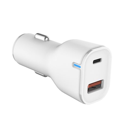 Carregador Veicular Letron Portas 1 Tipo C 1 Usb, 3A - Branco Vq-C08