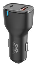 CARREGADOR-VEICULAR-MICCEL-PORTAS-1-TIPO-C-1-USB---PRETO-VQ-C08-