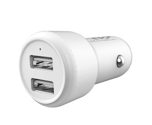 Carregador 2 Portas Usb Letron, Saída 5V-2.4A, Bivolt - Branco Vq-C03