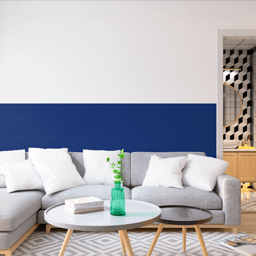 Plástico Adesivo Para Decoração Leotack Azul Tendência 45Cmx10M 80 Mic Rolo - Leoarte