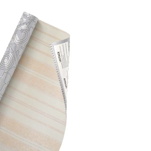 Plástico Adesivo Para Decoração Leotack Tecido 01 53Cmx10M Rolo Leoarte