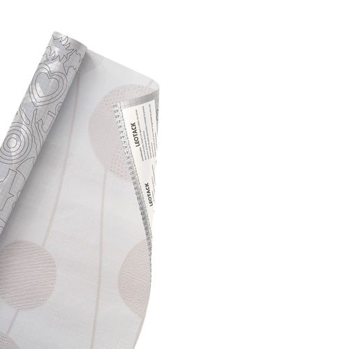 Plástico Adesivo Para Decoração Leotack Tecido 10 53Cmx10M Rolo Leoarte