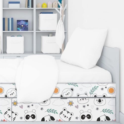 Plástico Adesivo Para Decoração Leotack Para Colorir 45Cmx10M 80Mic Rolo Leoarte