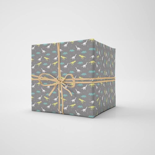 Plástico Adesivo Para Decoração Leotack Dino 45Cmx10M 80Mic Rolo Leoarte
