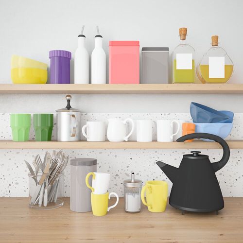 Plástico Adesivo Para Decoração Leotack Terrazo Cinza 45Cmx10M 80 Mic Rolo Leoarte