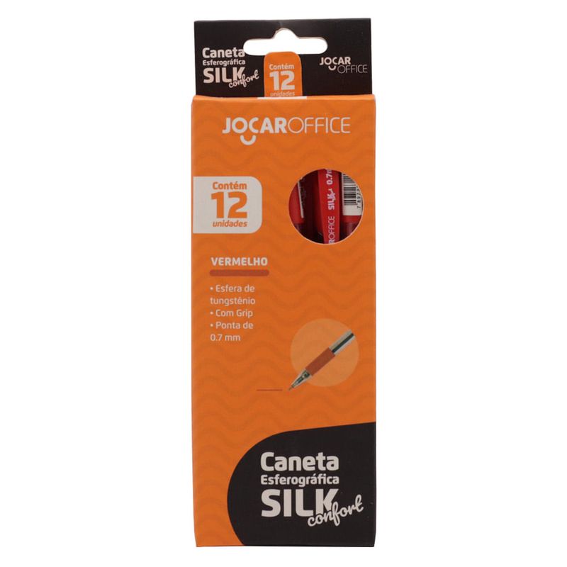 Caneta-Esferografica-Silk-confort-vermelha-97137-1