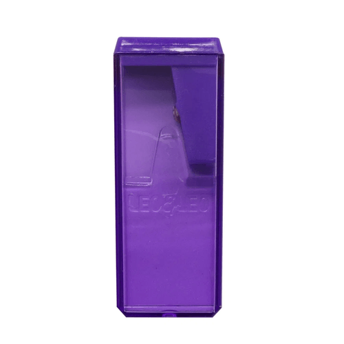 Apontador Bloco 6Cm C/Deposito Caixa C/24 Blisters Leoeleo