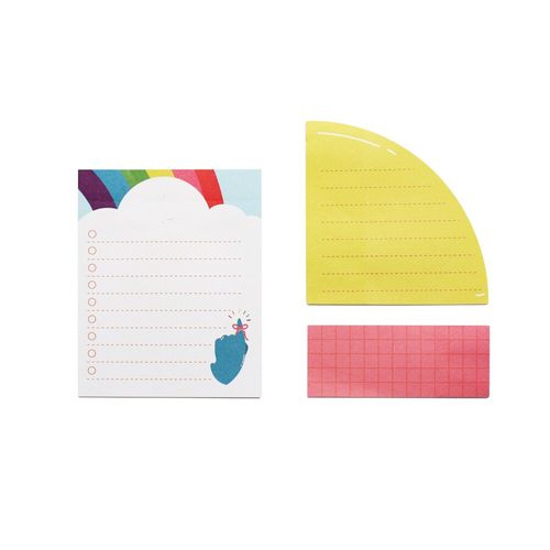 Bloco Adesivo Love Is Love Blister C/3 Blocos Diferentes Jocar Office