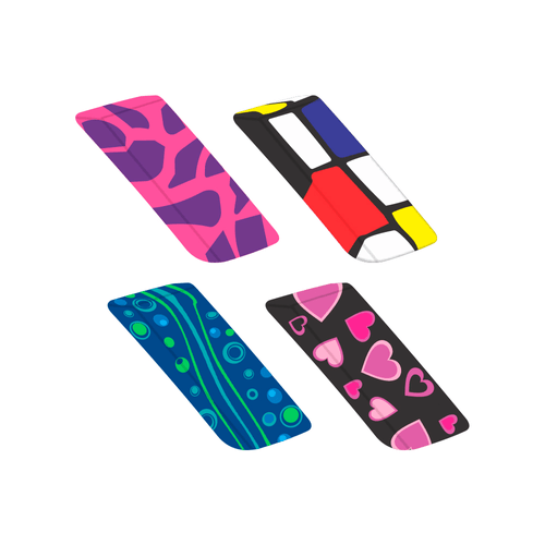 Borracha Colorida Blister Cx/24Blister/2Und Leoeleo