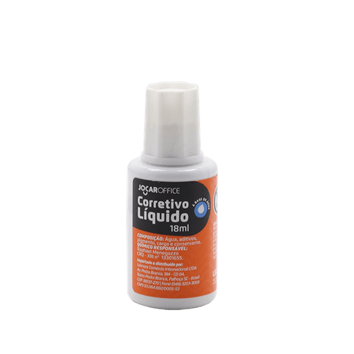 Corretivo Liquido Base De Agua 18Ml Cx/12 Jocar Office