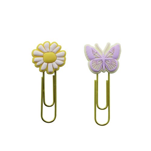 Clipes Soul Garden Margarida 7,5Cm Blister C/ 2 Und Jocar Office