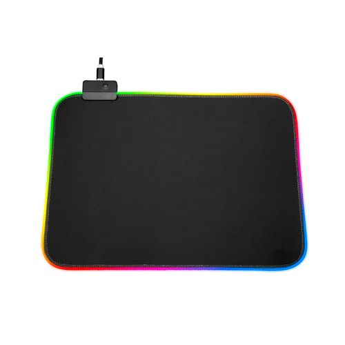 Mouse Pad Gamer Letron, Rgb, Preto, Usb 35X25 Cm Rs-02