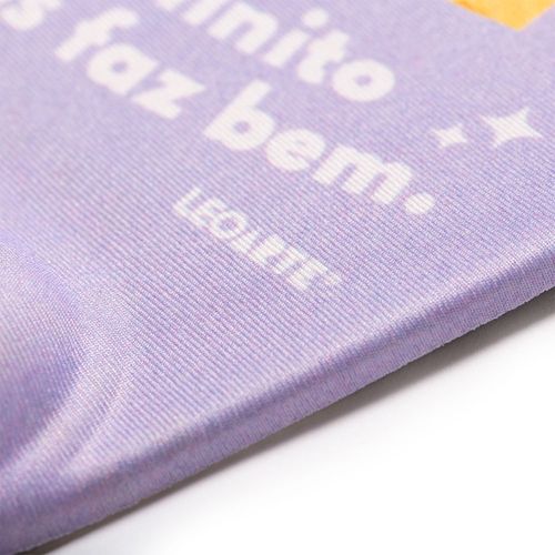 Mouse Pad Ergonomico Positive Vibes Quadriculado Blister C/1 Und Leo Arte