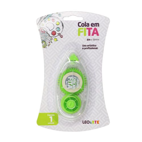 Cola Em Fita 8Mmx8M Bliter Cx/12 Unid Leoarte