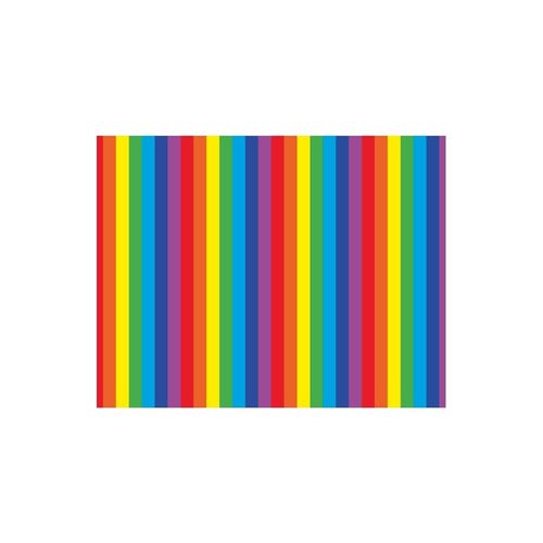 Placa Eva Estampa 40Cmx60Cm Arco Iris Pct/5 Folhas Leoarte