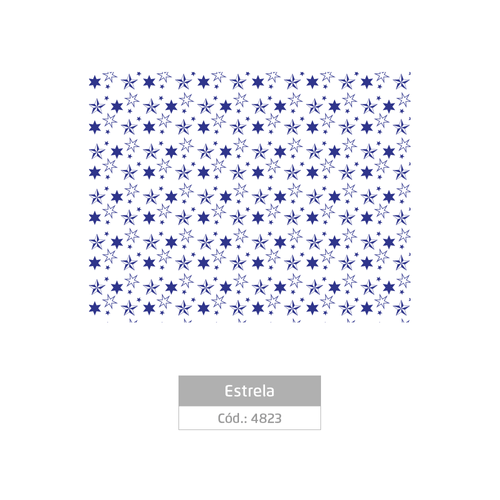 Placa Eva Estampa 40Cmx60Cm Estrela Pct/5Folhas Leoarte