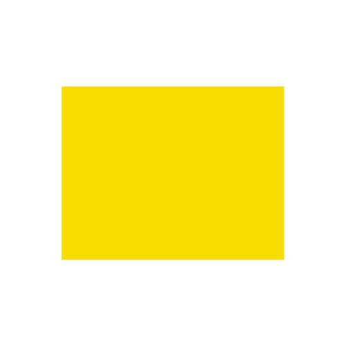Placa Eva Color 40Cmx60Cm Amarelo Pct/10Folhas Leoarte
