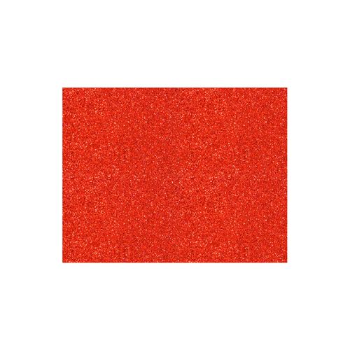 Placa Eva Com Brilho 40Cmx60Cm Vermelho Pct/5 Folhas Leoarte